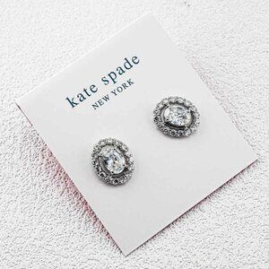 Kate Spade Crystal Inlaid Stud Earrings